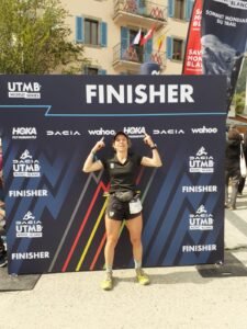 Lucie Arnal finisher UTMB 2023